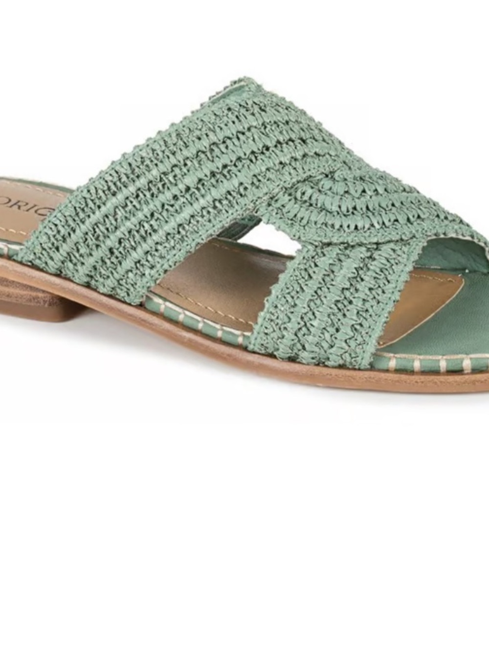 BareTraps Origins Braided Slide Sandals in Sage Green - Picture 10 of 10